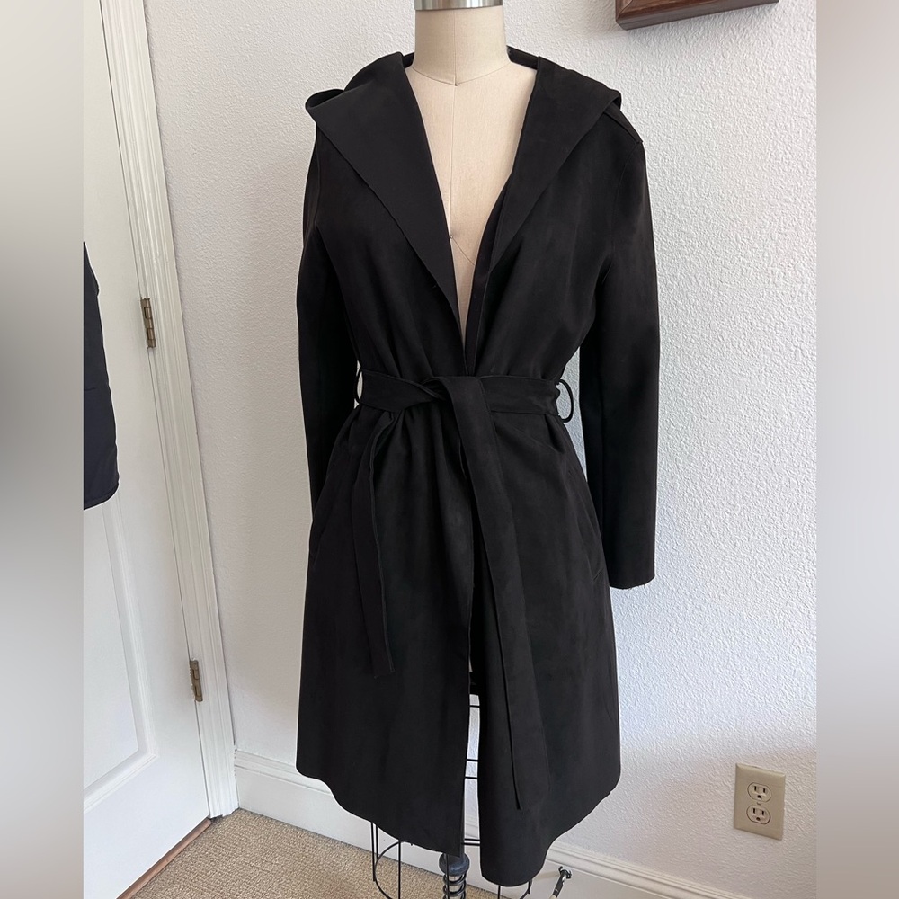 Zara Sueded Trench